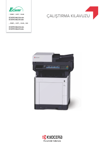 Kullanım kılavuzu Kyocera ECOSYS M6230cidn Çok işlevli yazıcı