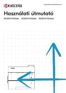 Használati útmutató Kyocera ECOSYS P3150dn Nyomtató