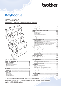 Käyttöohje Brother FS20s Ompelukone
