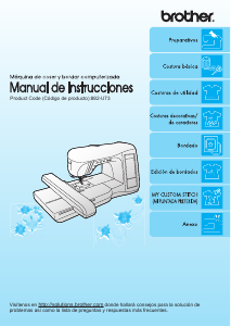 Manual de uso Brother Innov-is 2200 Máquina de coser