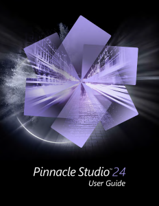 Handleiding Pinnacle Studio 24