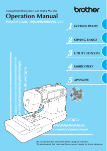 Manual Brother Innov-is 950 Sewing Machine