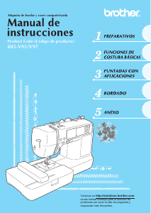 Manual de uso Brother Innov-is 950D Máquina de coser