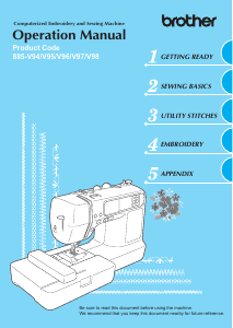 Handleiding Brother Innov-is 985D Naaimachine