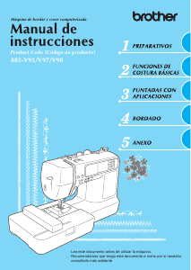 Manual de uso Brother Innov-is 990D Máquina de coser