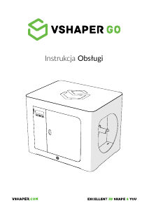Instrukcja VSHAPER GO Drukarka 3D