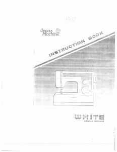 Manual White W1577 Sewing Machine
