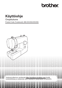 Käyttöohje Brother J17 Ompelukone