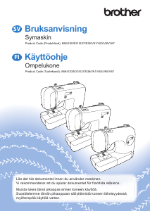 Käyttöohje Brother KD40 Ompelukone