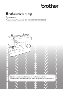 Bruksanvisning Brother RH127 Symaskin