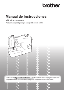 Manual de uso Brother RL425 Máquina de coser
