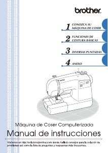 Manual de uso Brother SQ-9000 Máquina de coser