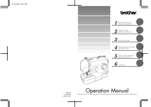 Manual Brother XL-3600 Sewing Machine