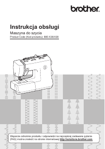 Instrukcja Brother XT37 Maszyna do szycia