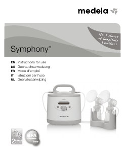 Bedienungsanleitung Medela Symphony Milchpumpe