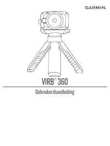 Handleiding Garmin VIRB 360 360 Camera
