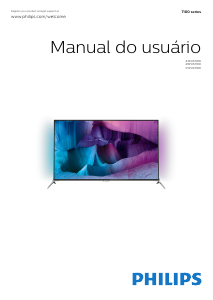 Manual Philips 43PUS7100 LED Television
