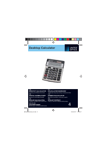 Instrukcja United Office IAN 69095 Kalkulator