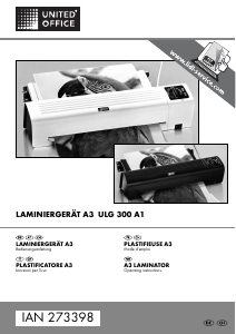 Mode d’emploi United Office IAN 273398 Plastifieuse