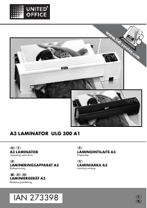 Instrukcja United Office IAN 273398 Laminator