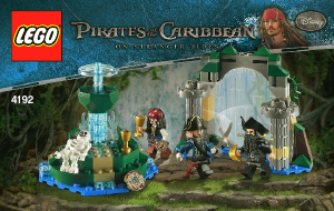 Handleiding Lego set 4192 Pirates of the Caribbean De fontein der jeugd