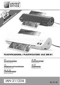 Manual de uso United Office IAN 311254 Plastificadora