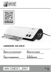 Manual United Office IAN 338321 Laminator