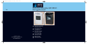 Manual de uso United Office IAN 54395 Destructora