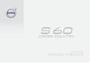 Használati útmutató Volvo S60 Cross Country (2016)