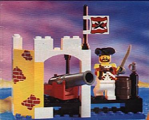 Manual Lego set 1795 Pirates Imperial cannon