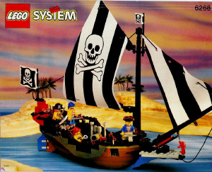 Handleiding Lego set 6268 Pirates Piratenschip