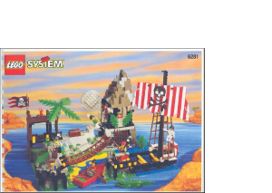 Handleiding Lego set 6281 Pirates Gevaarlijke valkuil
