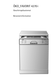 Bedienungsanleitung AEG FAV4270IB Geschirrspüler