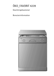 Bedienungsanleitung AEG FAV4239I-W Geschirrspüler