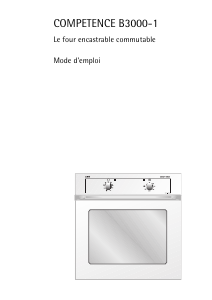 Mode d’emploi AEG CB3000-1-W Four