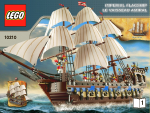 Mode d’emploi Lego set 10210 Pirates Le vaisseau amiral