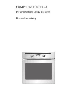 Bedienungsanleitung AEG CB3100-1-M1 Backofen
