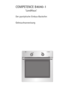 Bedienungsanleitung AEG CB4040-1-LG Backofen