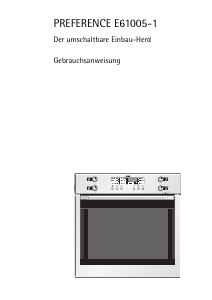 Bedienungsanleitung AEG CE61005-1-M Herd