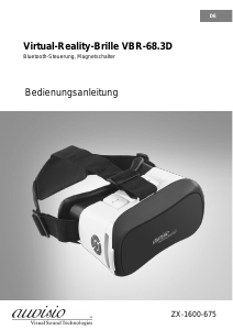 Bedienungsanleitung Auvisio ZX-1600-675 VR Headset