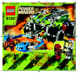 Handleiding Lego set 8190 Power Miners Klauwgrijper