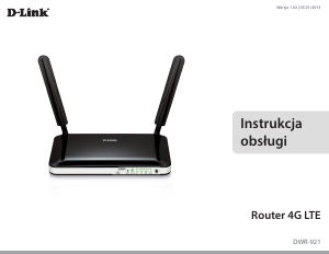 Instrukcja D-Link DWR-921 Router