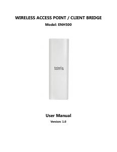 Manual EnGenius ENH500 Access Point