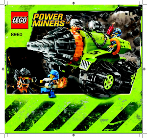 Handleiding Lego set 8960 Power Miners Donderboor
