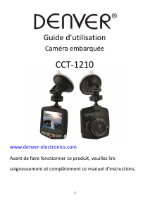 Mode d’emploi Denver CCT-1210MK2 Caméscope action