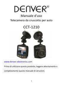 Manuale Denver CCT-1210MK2 Action camera