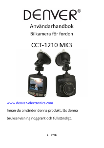 Bruksanvisning Denver CCT-1210MK3 Actionkamera