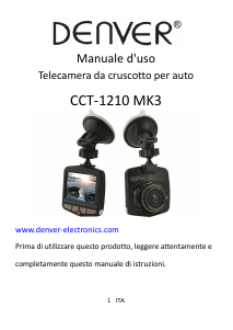 Manuale Denver CCT-1210MK3 Action camera