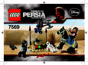 Manuale Lego set 7569 Prince of Persia Atacco nel deserto