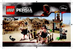 Manual Lego set 7570 Prince of Persia The ostrich race